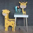صندلی چوبی کودک طرح زرافه ویژه خردسال گالری فرانه