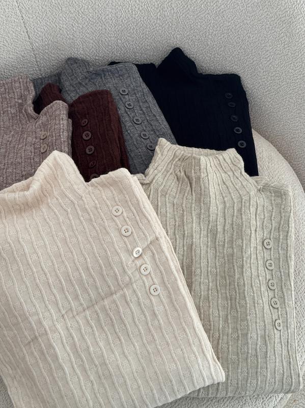 بافت سرآستین دکمه دار