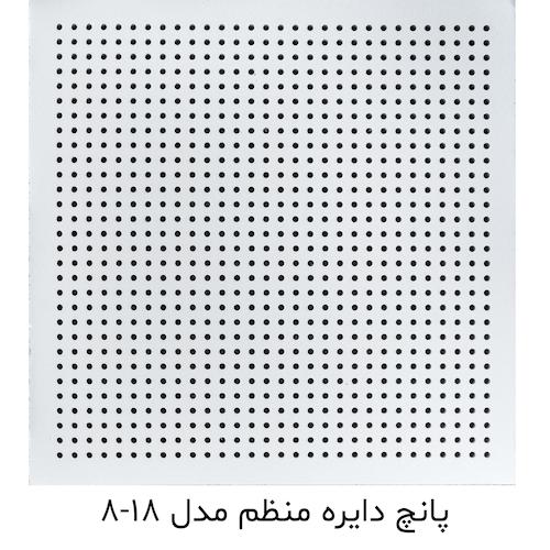 پانچ دایره منظم مدل 18-8