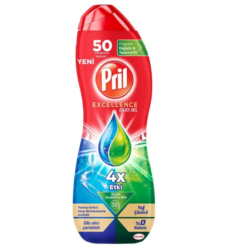 ژل ماشین ظرفشویی پریل مدل Excellence حجم 900 ميل لیتر