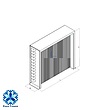 کندانسور یخچال (ویترینی) 1/4 اسب مسی