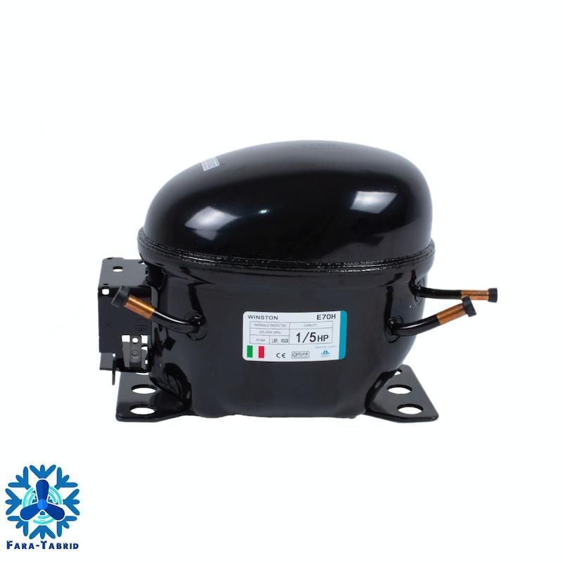 کمپرسور یخچال ظرفیت 1/5 سیم پیچ مس(گارانتی دار)