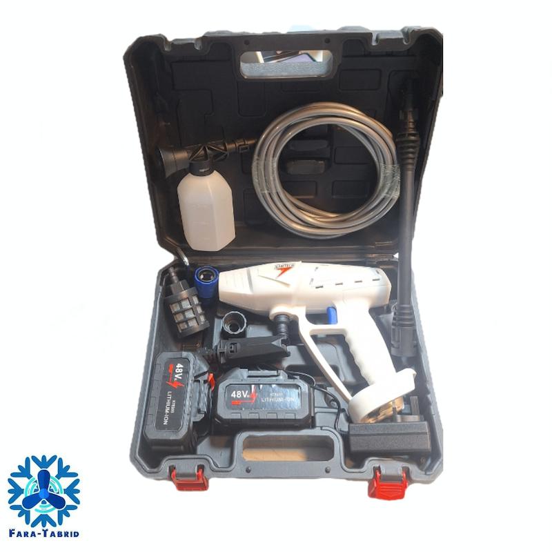 کارواش شارژی کامتک مدل دو باطری