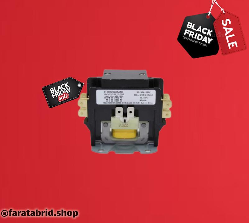 کنتاکتور 2 پل 30 آمپر