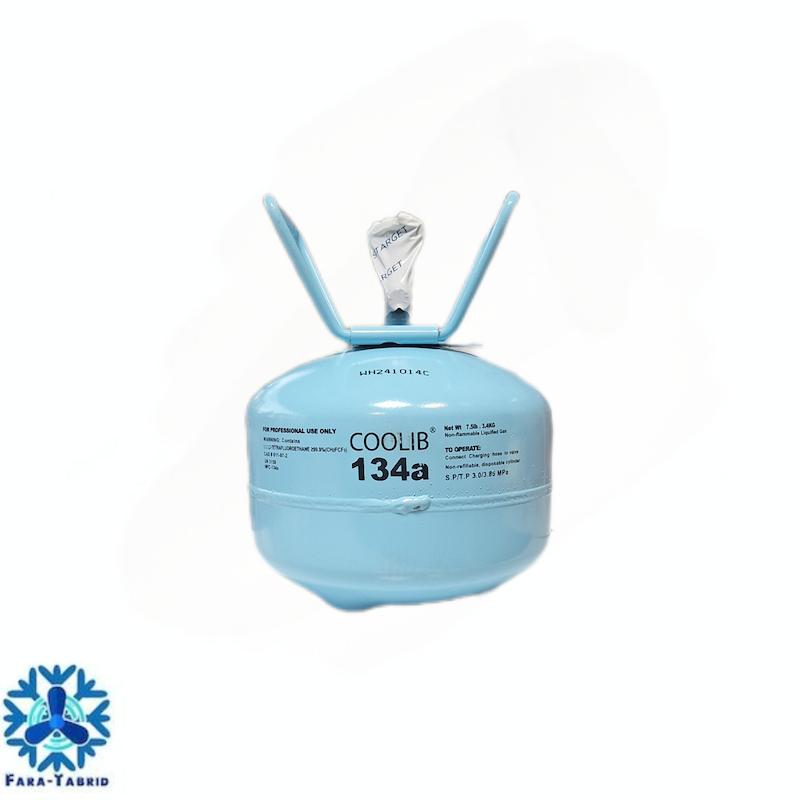 گاز R-134a برند کولیب ۳/۴ کیلوگرمی