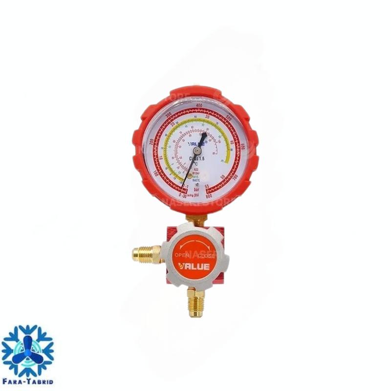 گیج تک قرمز شیر دار ولیو مدل VMG-1-U-H