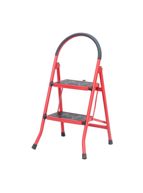 نردبان ۲ پله، نردبان خانگی، نردبان آهنی، نردبان الوند، نردبان سبک، ابزار خانگی، ابزار کاسپین