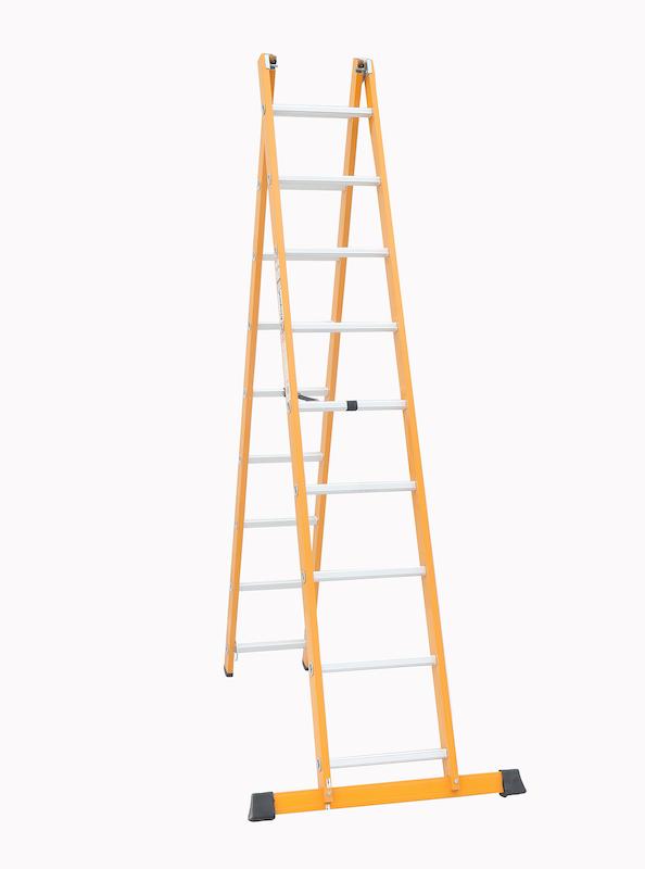 نردبان، نردبان الگانت، نردبان کشویی، نردبان دوطرفه، نردبان آلوم پارس پله، ابزار کاسپین