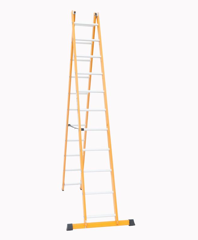 نردبان، نردبان الگانت، نردبان کشویی، نردبان دوطرفه، نردبان آلوم پارس پله، ابزار کاسپین