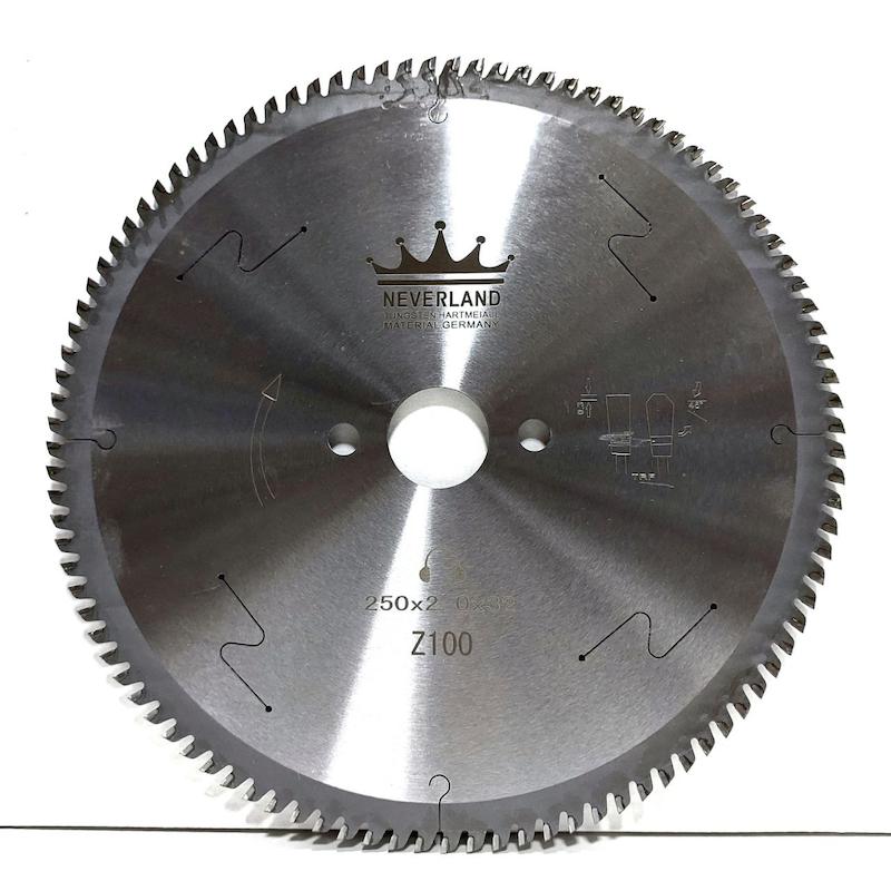 صفحه برش الماسه آلومینیوم و PVC بر نورلند (NEVERLAND) مدل 250x2.0x1.5x32x100T