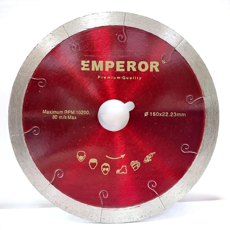 تیغه سرامیک بر ۱۵۰، صفحه برش پرسلان ۱۵۰، دیسک الماسه امپرور، تیغ اسلب بر چاک مویی، صفحه برش ۱۵۰ میلی‌متر، تیغه سنگبری کوچک، تیغ امپرور اصلی