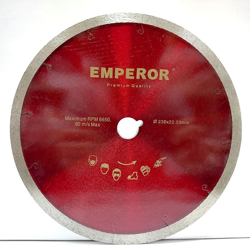 تیغه سرامیک بر ۲۳۰، صفحه برش پرسلان ۲۳۰، دیسک الماسه امپرور، تیغ اسلب بر، صفحه برش ۲۳۰ میلی‌متر، تیغه سنگبری، تیغ امپرور اصلی، چاک مویی ۲۳۰