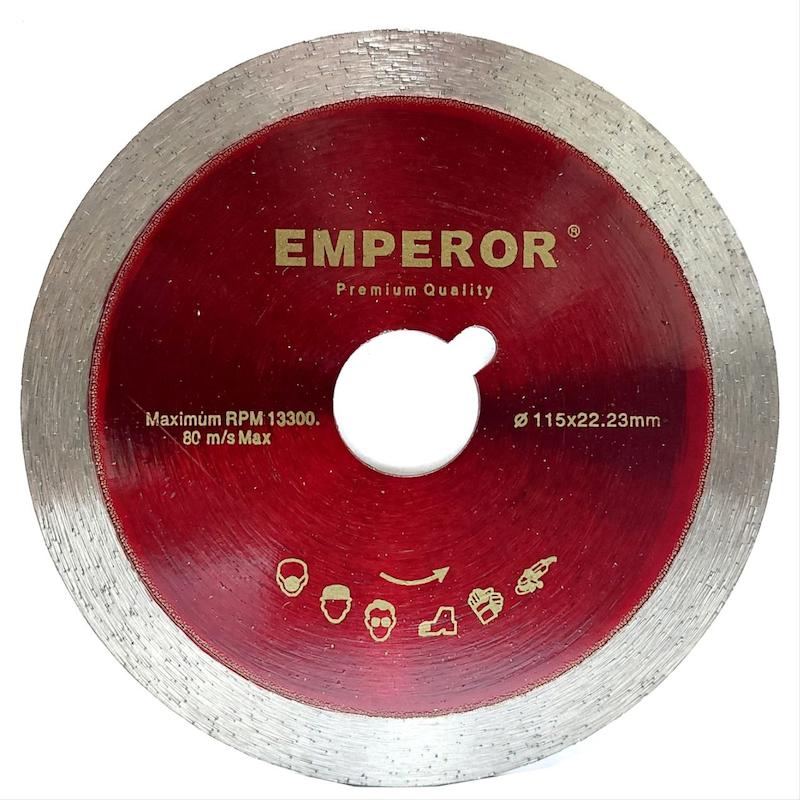 تیغه سرامیک بر ۱۱۵، صفحه برش پرسلان ۱۱۵، دیسک الماسه مینی سنگ، تیغ اسلب بر امپرور، صفحه برش ۱۱۵ بدون لب‌پریدگی، تیغ EMPEROR، پرسلان بر مینی فرز