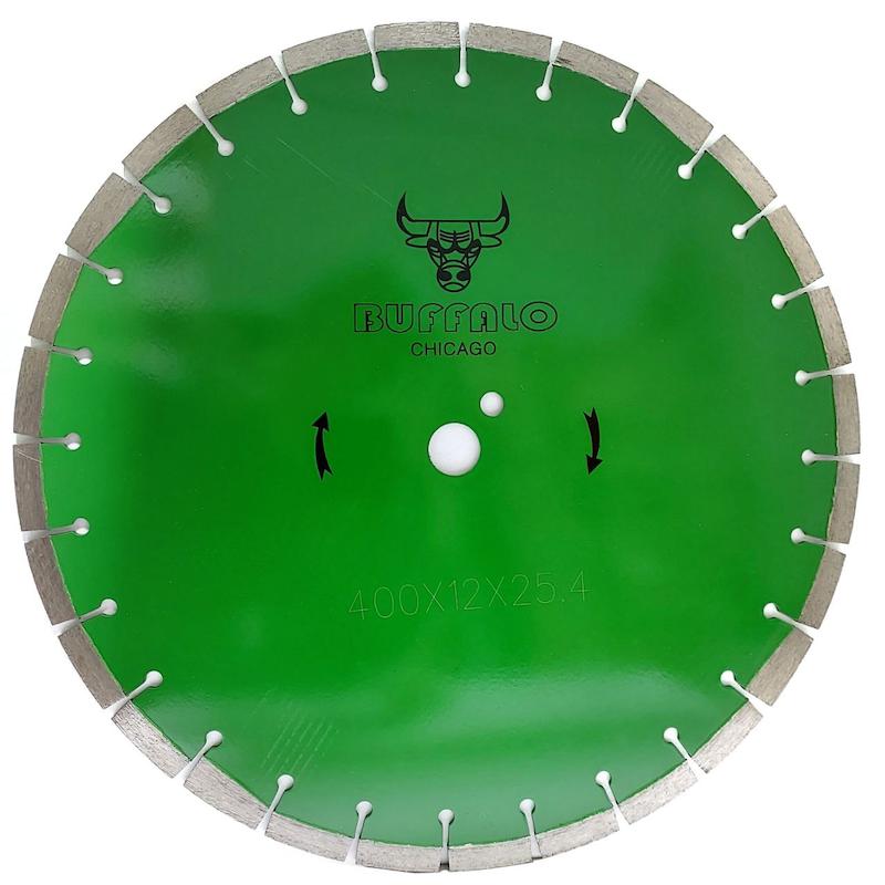 آسفالت بر ۴۰۰ بوفالو، تیغه BUFFALO 400، دیسک برش آسفالت، الماسه کاتر، ۴۰۰ میلی‌متر
