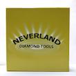 الکتروپلیت مثلثی ۱۸۰ نورلند، تیغه Neverland 180، صفحه برش مرمریت، دیسک سنگ‌بری ظریف، الماسه الکتروپلیت نقره‌ای