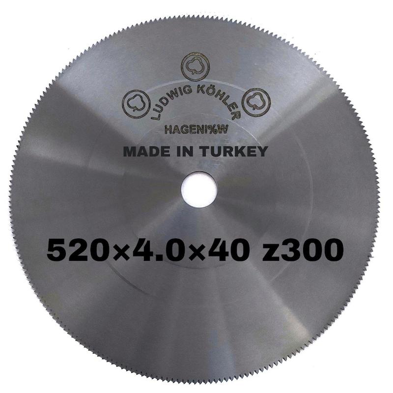 تیغ اره آتشی، تیغ اره سه گل ۴ میلی‌متر، تیغ اره آتشی ۵۲۰x۴۰x۴، تیغ برش پروفیل آهنی، تیغ اره Ludwig Kohler، تیغ کروم وانادیوم CrV80، قیمت تیغ اره آتشی ضخیم، دیسک برش پروفیل