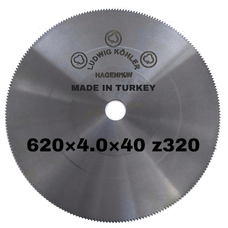 تیغ اره آتشی سه گل ۶۲۰x۴، تیغ اره آتشی Ludwig Kohler ۶۲۰mm، تیغ برش پروفیل ۶۲ سانت، دیسک برش ۴ میلی‌متر آتشی، تیغ اره کروم وانادیوم ۶۲۰