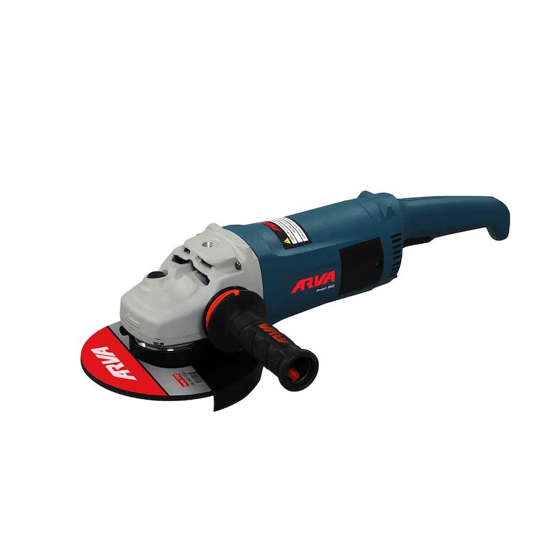 فرز آهنگری ۲۶۰۰ وات، فرز آروا ۵۵۰۳، فرز صنعتی پرقدرت، فرز ۱۸۰ میلی‌متر، سنگ فرز آهنگری ۲۶۰۰، خرید فرز با توان ۲۶۰۰ وات، فرز با بلبرینگ ضد غبار، موتور ۱۰۰% مس، فرز پرفشار، Arva 5503 Angle Grinder.