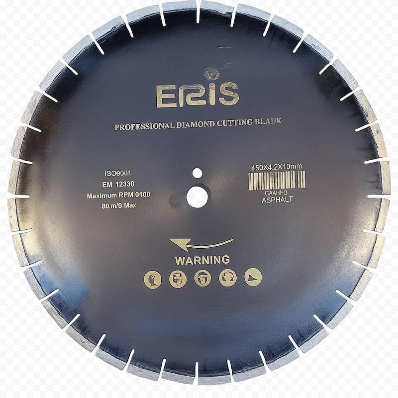 خرید تیغه آسفالت‌بُر، برش بتن تازه، تیغه ۴۵۰ میلی‌متری، کاتر آسفالت‌بر، الماسه Eris، ابزار کاسپین، آسفالت‌بر حرفه‌ای، انتخاب تیغه الماسه