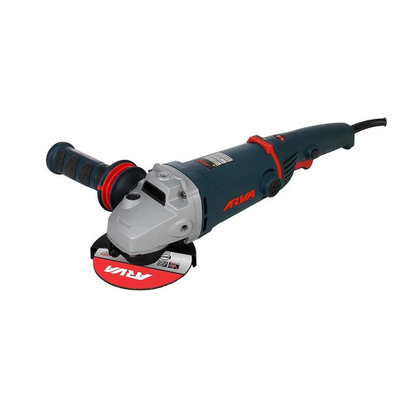 خرید مینی فرز دسته بلند آروا مدل ۵۵۵۴ با موتور ۱۵۰۰ وات فوق صنعتی و دیسک ۱۱۵ میلی‌متری. مجهز به دیمر تنظیم سرعت، کلاچ ایمنی و دسته ضد لرزش. تضمین بهترین قیمت و گارانتی ۱۲ ماهه در ابزار کاسپین.