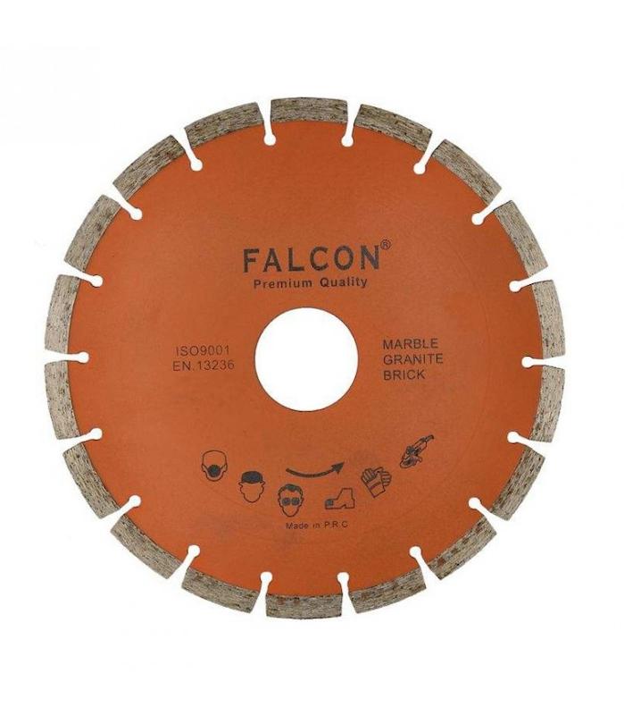 صفحه برش گرانیت فالکون مدل FL250 با قطر ۲۵۰ میلی‌متر، ابزاری قدرتمند و با دوام برای برش انواع سنگ‌های سخت و مقاوم مانند گرانیت است. این دیسک برش با کیفیت بالا و طراحی ویژه، امکان برش دقیق و سریع را فراهم می‌کند و مقاومت خوبی در برابر سایش و حرارت دارد. مناسب برای استفاده در دستگاه‌های فرز سنگ‌بری با قطر ۲۵۰ میلی‌متر، این صفحه برش برای پروژه‌های ساختمانی و سنگ‌کاری حرفه‌ای بسیار کاربردی و مطمئن است.