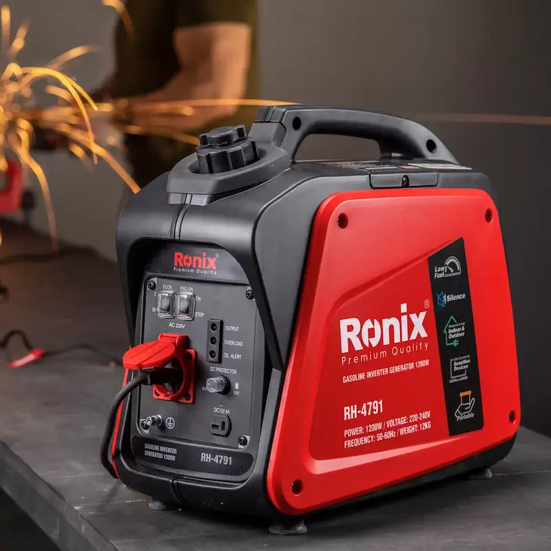 ژنراتور اینورتر بنزینی ۱۲۰۰ وات رونیکس مدل RH-4791 