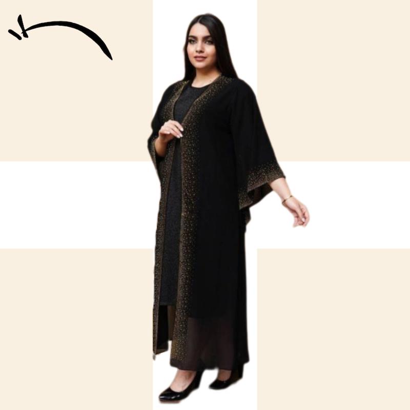 رویه پارچه حریر نگین کار شده، مناسب مجلس های زنانه