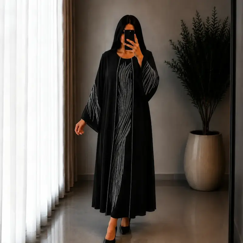 ماکسی مدل ارکیده نگین کار شده