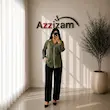 شومیز مدل پانیذ، آستین پلیسه، پارچه الیزه اعلا