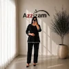 کت مروارید دوزی پارچه کرپ مرویجت مدل کارلا
