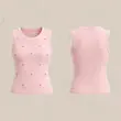 کراپ حلقه ای کبریتی گلدوزی پاپیون