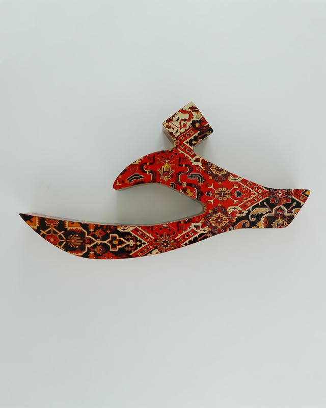 حرف خـ تزئینی طرح فرش