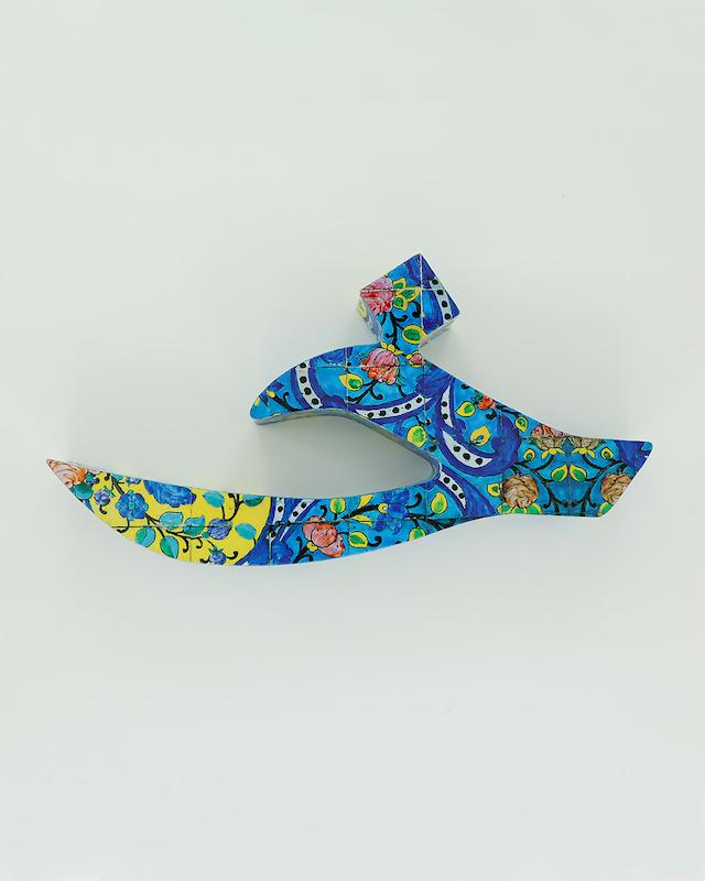 حرف خـ تزئینی طرح کاشی