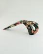 حرف م تزئینی طرح گل و مرغ
