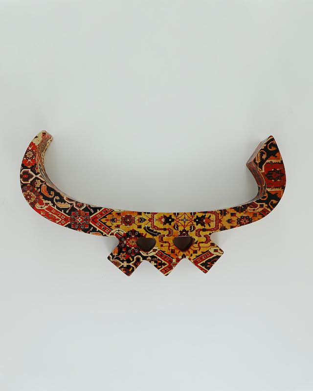 حرف پ تزئینی طرح فرش