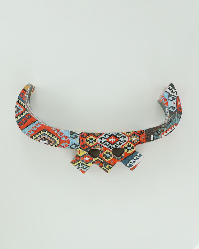 حرف پ تزئینی طرح گلیم