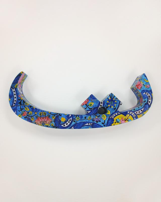 حرف ت تزئینی طرح کاشی