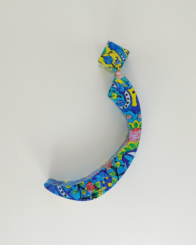 حرف ز تزئینی طرح کاشی