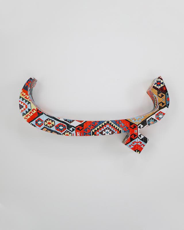 حرف ب تزئینی طرح گلیم