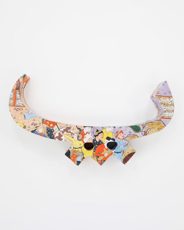 حرف پ تزئینی طرح نگارگری