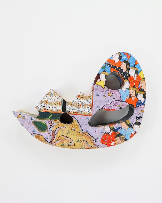 حرف قـ تزئینی طرح نگارگری