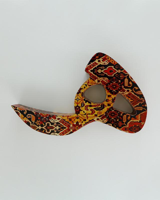 حرف هـ تزئینی طرح فرش