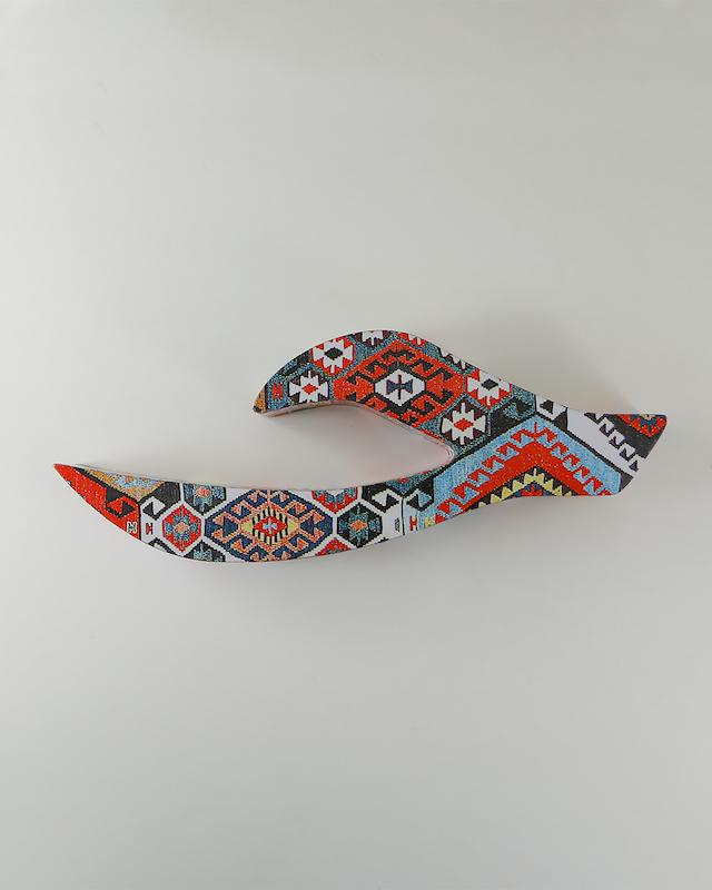 حرف حـ تزئینی طرح گلیم