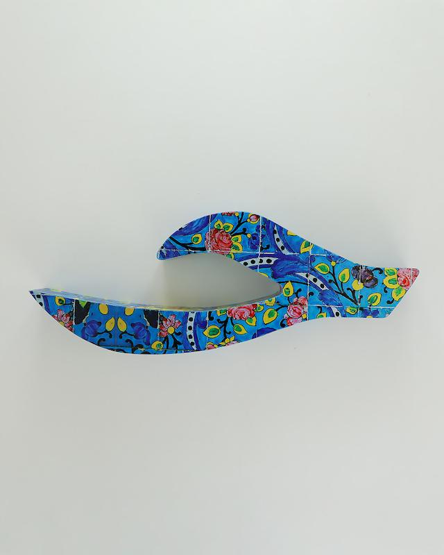 حرف حـ تزئینی طرح کاشی