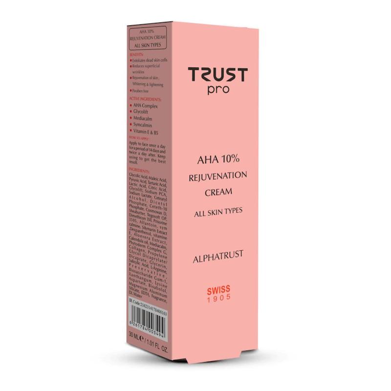 کرم لایه‌بردار آلفاتراست حاوی 10% AHA