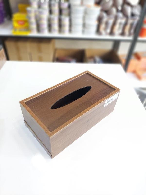 جای دستمال کاغذی چوبی برند رایکا