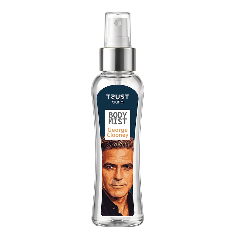 بادی میست مردانه TRUST aura مدل George Clooney