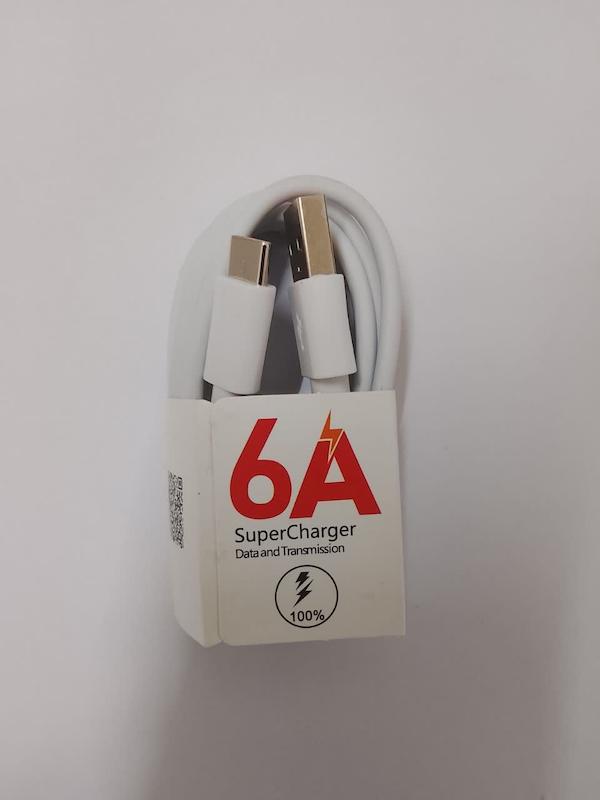 کابل تایپ سی Xiaomi 6A 1m کد 1 