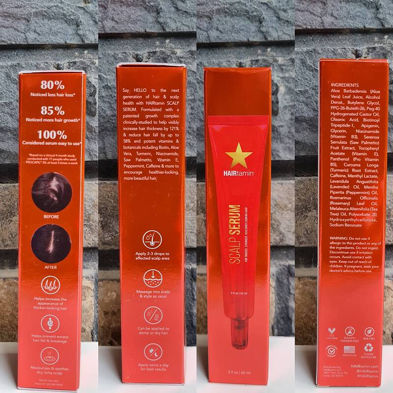 سرم مو هیرتامین Hairtamin ضد ریزش ۶۰ میلی لیتر