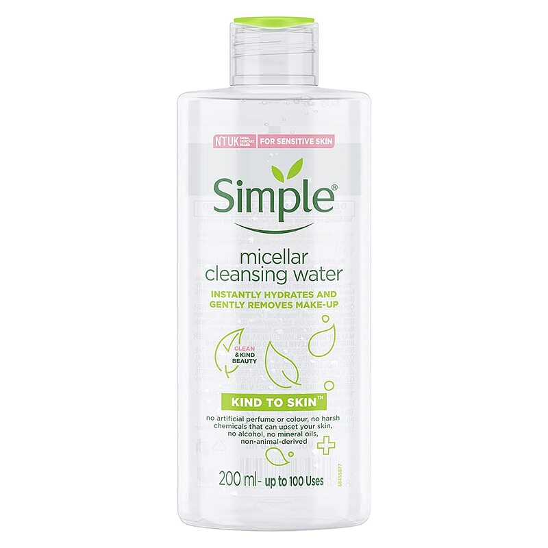 میسلار واتر سیمپل Simple مدل kind to skin  | آبرسان